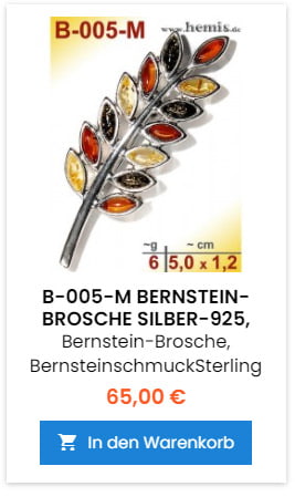 Bernstein Brosche